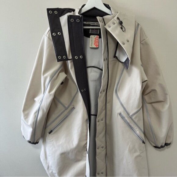 Free People Movement Moon Magic Reflective Rain Parka Size S - Picture 11 of 16